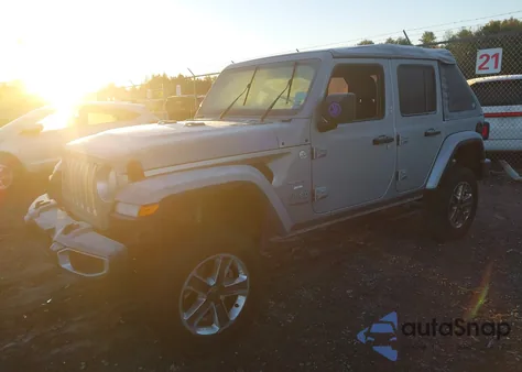 2018 Jeep Wrangler Unlimited Sahara 4X4 из США, поврежденный, VIN 1C4HJXEG8JW238868